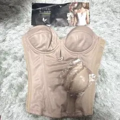 bridal bloom ベージュビスチェ