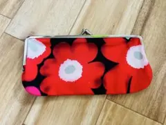 marimekko ウニッコ がま口ポーチ
