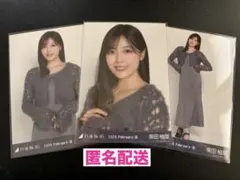 【匿名最安値】乃木坂46 生写真 柴田柚菜 ファーニット＋キャミワンピコンプ