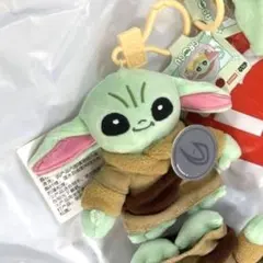 マンダロリアン グローグーMINISO ぬいぐるみ マスコット 2点セット