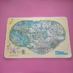 ☆東京ディズニーランド☆地図デザイン☆園内マップ☆ランチョンマット☆希少☆昭和☆のサムネイル