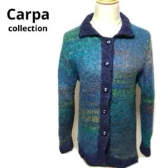 Carpa collection 婦人ニットジャケット　モヘア、ウール混　M