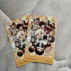 【美品2枚】ステッカー 文豪ストレイドッグス わん!2