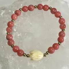 インカローズ　ピカケシェル　ブレスレット