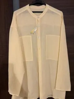 CALEE シャツ 2XL マスタード スパイラル レーヨン - メルカリ