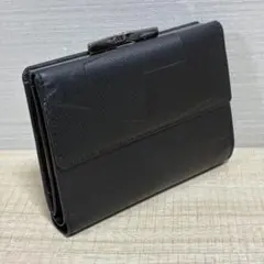 JUNKO KOSHINO 三つ折り財布 ブラック がま口のサムネイル
