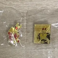 仮面ライダークウガ ピンバッチ 2種 （内袋未開封品）