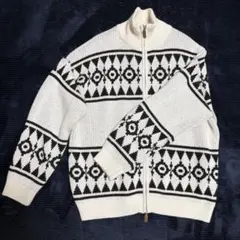 【美品】ニットジャケット　urban white in seoul