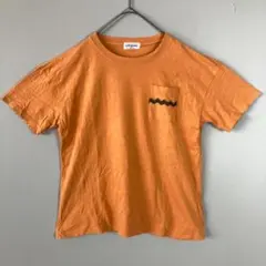 I'm doraemon(M)ジャイアン/半袖Tシャツ/オレンジ/コットンのサムネイル