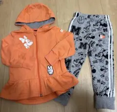 adidas Disney ミニー セットアップ 95cm スエット