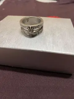 【美品】SAAD サード シルバー925 リング 21号 唐草 アラベスク 彫り 美品】SAAD サード シルバー925 リング 21号 唐草 アラベスク 彫り