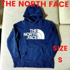4860ザノースフェイス★パーカー★ネイビー×ホワイト★サイズS