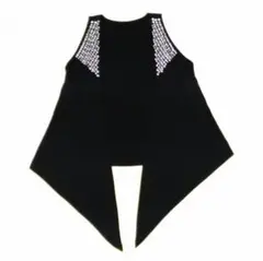 【492】 ベスト スタッズ ブラック Mサイズ