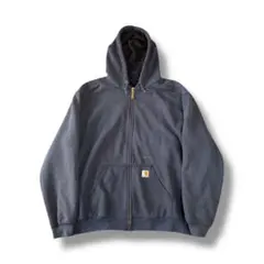 【美品】Carhartt ネイビー フルジップフーディ パーカー ボア 2025年最新】carhartt パーカー ネイビーの人気アイテム - メルカリ