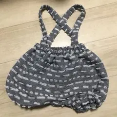 韓国子供服 サロペット ストラップ付きブルマパンツのサムネイル