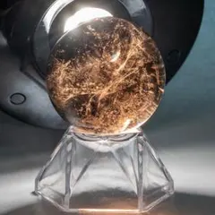 特大虹入り！ゼウス スモーキーシトリン 天然石 スフィア - メルカリ