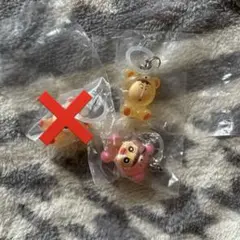 クレヨンしんちゃん　めじるしアクセサリー　みんなでくまパジャマ　３種セット