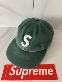 Supreme Pigment Coated S Logo 6-Panel