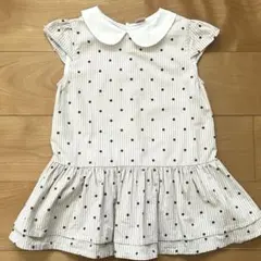 petit main ドット　チュニック 130cm