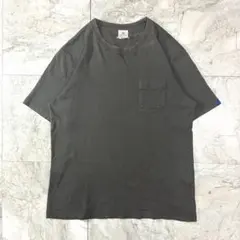 LOOPWHEELER ループウィラー ポケットTシャツ スミクロ 吊り編み