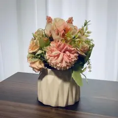 인공 꽃 핑크 부케