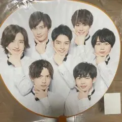 なにわ男子 ジャンボうちわ 団扇 ジャニーズ ジャニーズJr.祭り