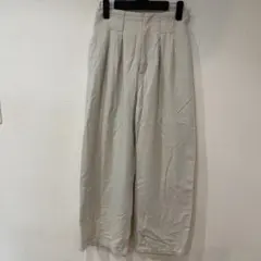 お値下げ中　ワイドパンツ　ベージュ