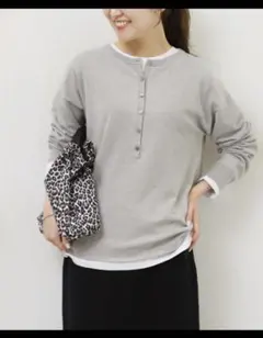 新品JOURNAL STANDARD relume レイヤードヘンリープルオーバ