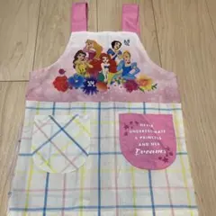 ディズニープリンセス エプロン 100-110