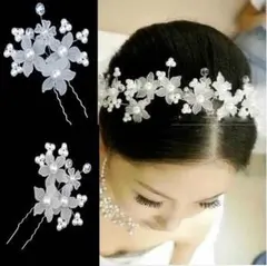 ヘアピン5本➕花ヘアピン3本