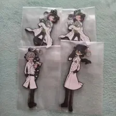 ツイステ 一番くじ ラバーチャーム ラバスト シルバー リリア マレウス