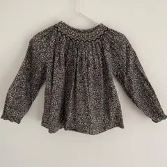 bonpoint リバティ　ブラウス　18M