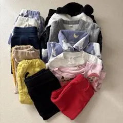 子供服まとめ売り秋冬物女の子80サイズ