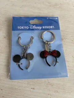 コ*カ様 ディズニーリゾート　カチューシャ　キーホルダーミッキー　ミニー　ペア