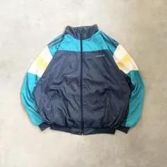 ヴィンテージアディダス古着 adidasナイロンジャケットマルチカラーDB846