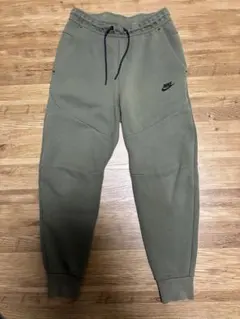 S NIKE ナイキ テックフリース ジョガーパンツ グリーン カーキ オリーブ