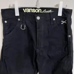 vanson ワークパンツ ブラック