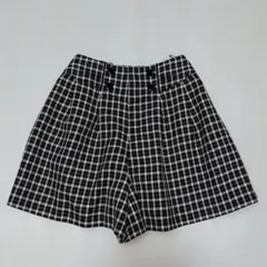 【新品】160★組曲★チェック柄キュロットスカート★定価16000円