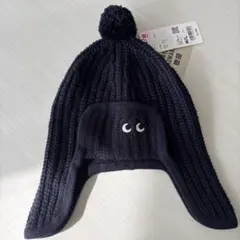 新品⭐︎ ユニクロ/ANYA HINDMARCH ニット帽 M/L ネイビー