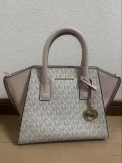 MICHEAL KORS ハンドバッグ ロゴ ピンク