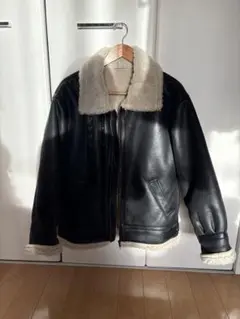 フェイクムートンボアブルゾン