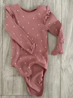 H&M ハート模様ロンパース 6-9ヶ月くらい