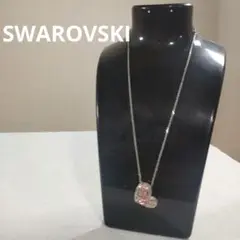 a71 超美品　スワロフスキー　Swarovski　ハート　ネックレス