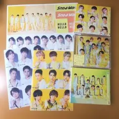 Snow Man　スノーマン　HELLO HELLO 3形態 特典付き