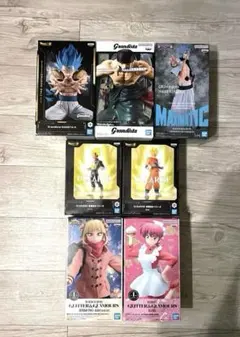 最新　プライズ　フィギュア　まとめ売りセット　7体　ドラゴンボール　ヒロアカ