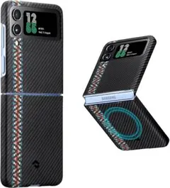PITAKA Galaxy Z Flip4 MagEZ Case3 ラプソディ