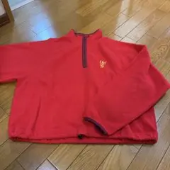 【HUF】フリースジャケット レッド