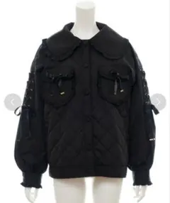 Secret Honey シークレットハニー キルティングブルゾン ブラック