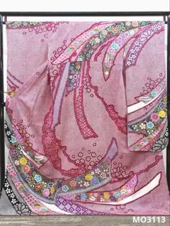 振袖 豪華 総絞り 金彩 紋意匠 身丈162cm MO1849 - メルカリ