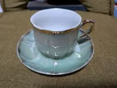 Pearl china カップ＆ソーサー ラスター彩